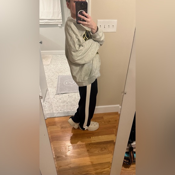 NWT Kule Nola knit sweat pant, navy, size small - Picture 8 of 14